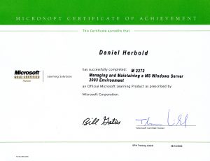 Microsoft Certification Windows Server