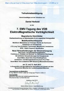 Teilnahme an der 7. EMV-Tagung zur Elektromagnetischen Verträglichkeit